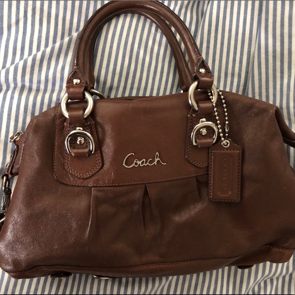 Coach Handbags - Brown leather Coach bag